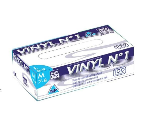Powder free vinyl glove